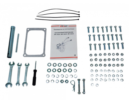 Мотоблок бензиновый Brait BR-202H (170F/7л.с.,2F/1R,95х30см, колеса 4,00х10, вал S23)