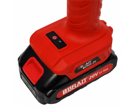 Секатор аккумуляторный Brait BCP25-2V (20В,2х2Ah, диаметр реза 25мм), кейс