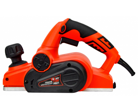 Рубанок Brait P821 (710Вт,16800об/мин,2ножа 82х5,7х1.2мм,глуб 0-2мм,фальц)