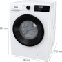 Стиральная машина Gorenje W1NHPI60SCSIRV+резервуар