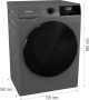 Стиральная машина с сушкой Gorenje W2D2A164ADSS/C