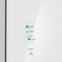 Холодильник-морозильник с инвертором Maunfeld MFF192NFPW01 Inverter