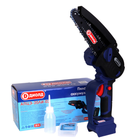 Пила цепная аккумуляторная Диолд АПЦЭ-20ЛИ-02 (без АКБ и ЗУ)