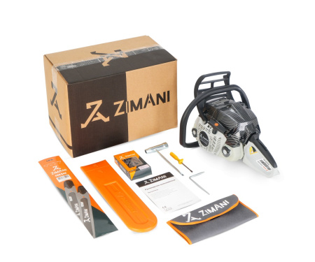 Бензопила ZimAni CS/MS212PRO 16" (1,8кВт/2,4л.с., шина 40см-А074, цепь 3/8х1,3х55зв.)