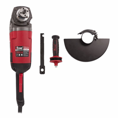 Угловая шлифовальная машина Number One AG2800/230-PRO-BR (2800Вт, 6500об/мин, задн.ручка)