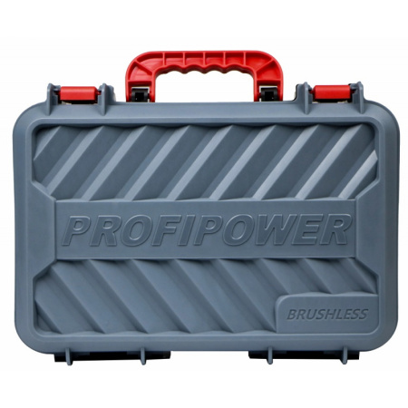 Угловая шлифовальная машина аккумуляторная Profipower DGA-18B (76мм,18В,Li-ion,2х2Ач,20000об/мин, б/щ), кейс
