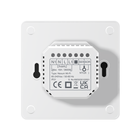 Термостат проводной комнатный Thermex Nexum Wi-Fi