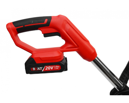 Триммер аккумуляторный Brait BCBC20-2NM (20В Li-ion 2х2.0Ач шир. нож 150мм, 8000об/мин)