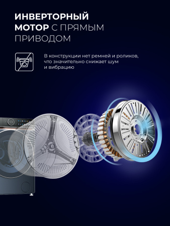 Стиральная машина Lex LWM12012BLIDD Lux