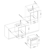 Духовой шкаф Evelux EO 614 B