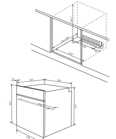 Духовой шкаф Kuppersberg HO 608 BB Glass