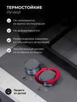 Варочная поверхность газовая Lex GVG 646T GR