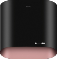 Вытяжка Maunfeld GUNA 60 чёрный антрацит с розовым золотом