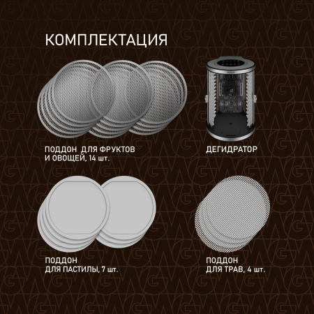 Дегидратор Weissgauff WDH 214 Digital Compact