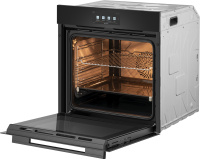 Духовой шкаф Weissgauff EOM 899 Color Touch Black Matt