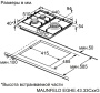 Варочная поверхность газовая Maunfeld EGHE.43.33CB2/G