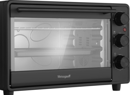 Мини-печь Weissgauff WMR 25 Black