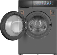 Стиральная машина Weissgauff WM 39107 Full Touch Inverter Steam Grey