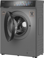 Стиральная машина Weissgauff WM 39107 Full Touch Inverter Steam Grey