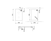 Варочная поверхность Smeg SE232TD2