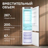 Холодильник встраиваемый Zigmund & Shtain BR 25 X