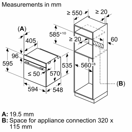 Духовой шкаф Bosch HRG232EB3