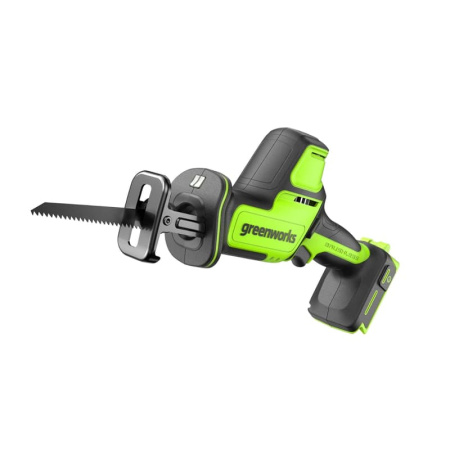 Пила сабельная компактная аккумуляторная Greenworks 1200507 (24V, бесщеточная, без АКБ и ЗУ)