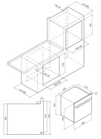 Микроволновая печь встраиваемая Graude BWGK 45.0 S