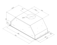 Вытяжка Korting KHI 6393 N