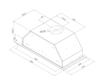 Вытяжка Korting KHI 6788 GN