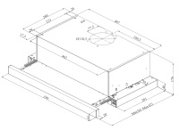 Вытяжка Korting KHP 6704 GW