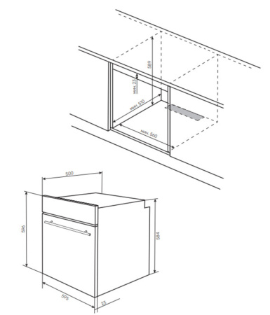 Духовой шкаф Kuppersberg HF 615 B