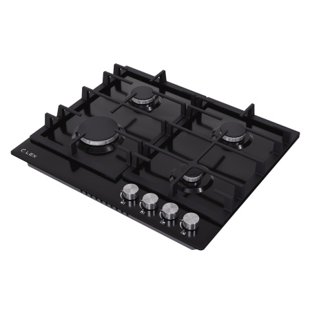 Варочная поверхность газовая Lex GVE 641 BL MATT EDITION
