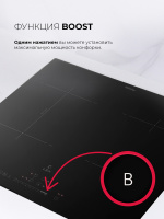 Варочная поверхность индукционная Lex HI 6041B I BL