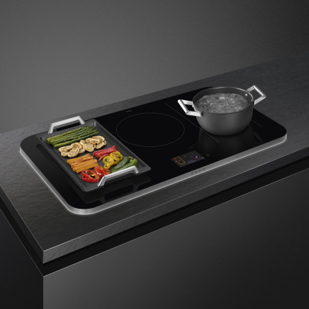 Варочная поверхность индукционная Smeg SISL7955X