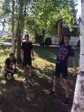 Жители Железнодорожного демонстрируют силу России