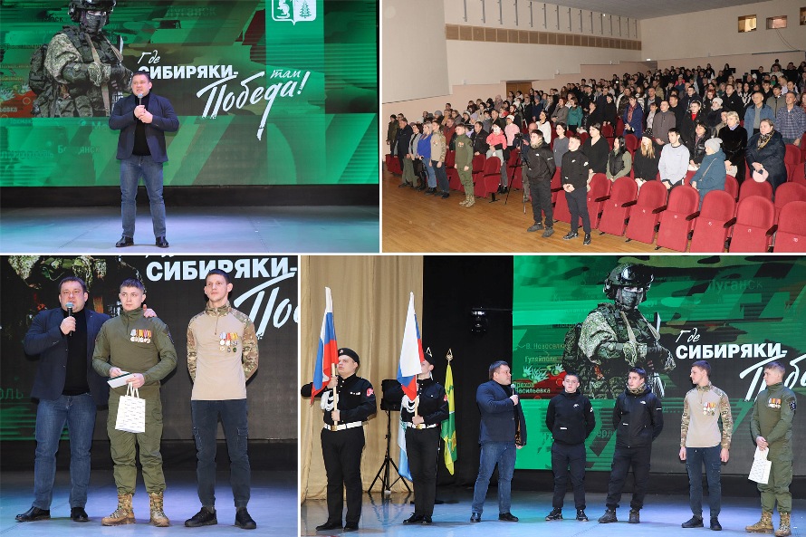 Проводили на службу по контракту
