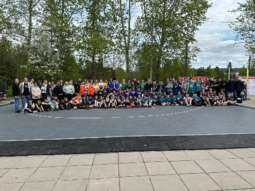 Впервые в Железногорске проходит грандиозный турнир по баскетболу 3 на 3!
