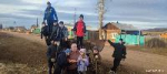 Волонтерский отряд "Надежда" МБОУ " Майская СОШ" оказал помощь семье Матросовой Лидии Анатольевны