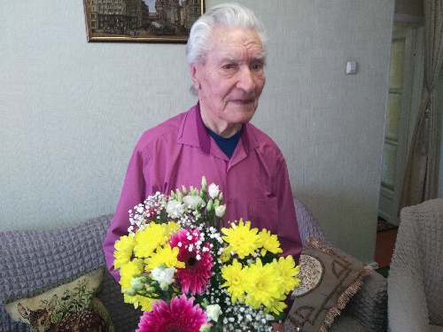 94 года ветерану Великой Отечественной войны