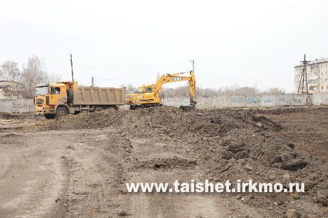 В Тайшете готовят площадку для строительства инфекционного модульного центра