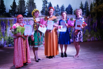 В Тайшетском районе прошел конкурс «Русская краса»