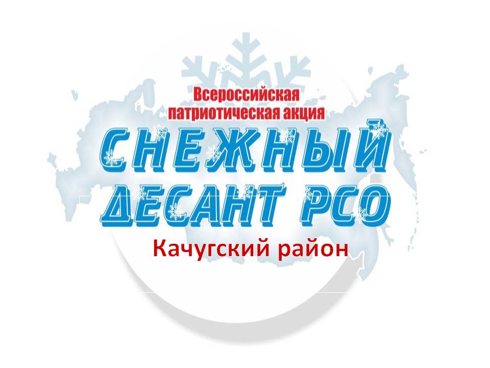 Всероссийская патриотическая акция «Снежный десант – 2020»