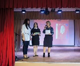 Вручение благодарсвенных писем, дипломов участников