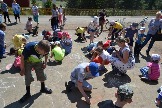 Рисунки на асфальте Седановская библиотека
