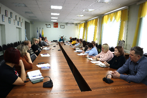 Заседание организационного комитета "Победа"