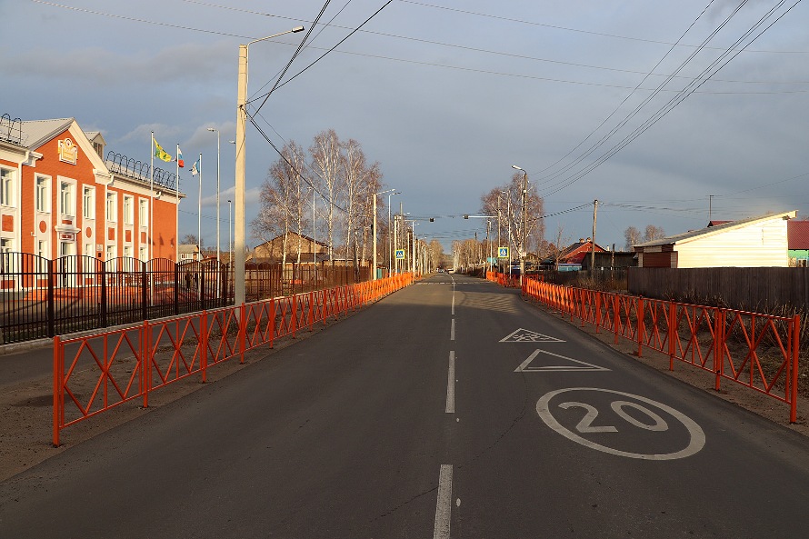 Завершаются работы по благоустройству трех пешеходных переходов в р.п. Чунский