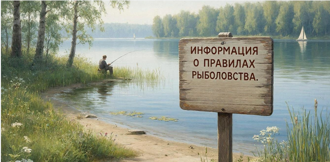 Информация о правилах рыболовства 