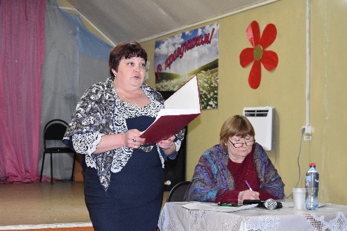 Глава  поселка  Соцгородок отчиталась о проделанной работе в 2018 году 