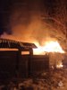 В Лесогорске сгорела надворная постройка 